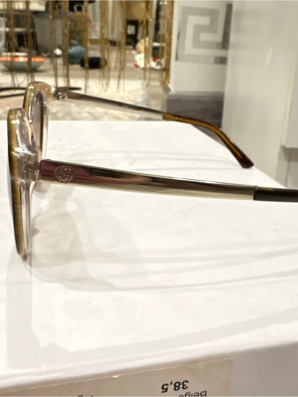 Gucci Tortoiseshell Round Sunglasses - Brown Gradient